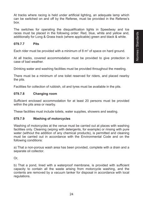 FIM STANDARDS FOR TRACK RACING CIRCUITS (STRC ...