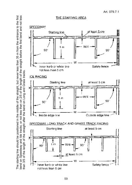 FIM STANDARDS FOR TRACK RACING CIRCUITS (STRC ...