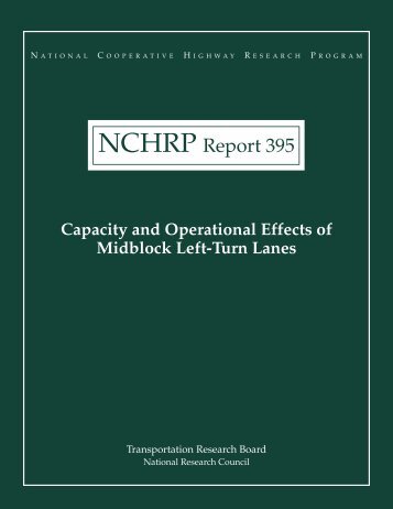 NCHRP Report 395 - Access Management