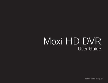 User Guide - Moxi