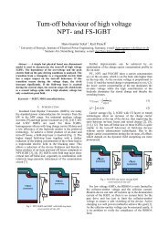 Turn-off behaviour of high voltage NPT- and FS-IGBT