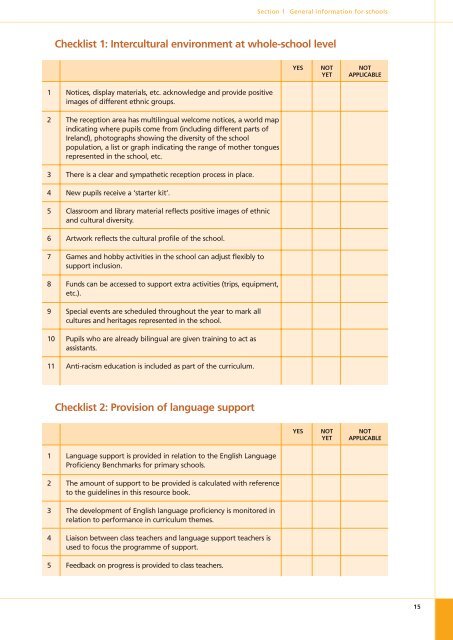 Up and Away - National Council for Curriculum and Assessment