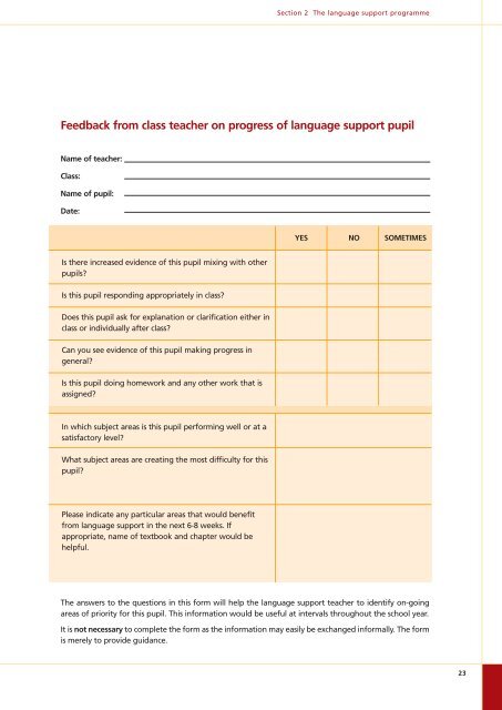 Up and Away - National Council for Curriculum and Assessment