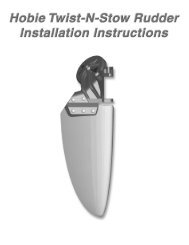 Twist and Stow Rudder Replacement Manual.qxd - Hobie Cat