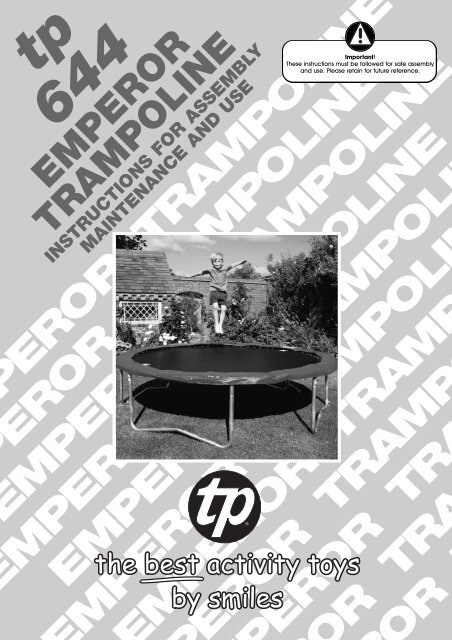 tp toys trampoline