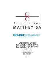 ToughMet Engineering Guide - Matthey.ch