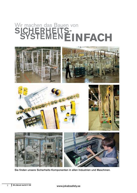 MASCHINEN- SICHERHEIT - MATTLE INDUSTRIE-PRODUKTE AG