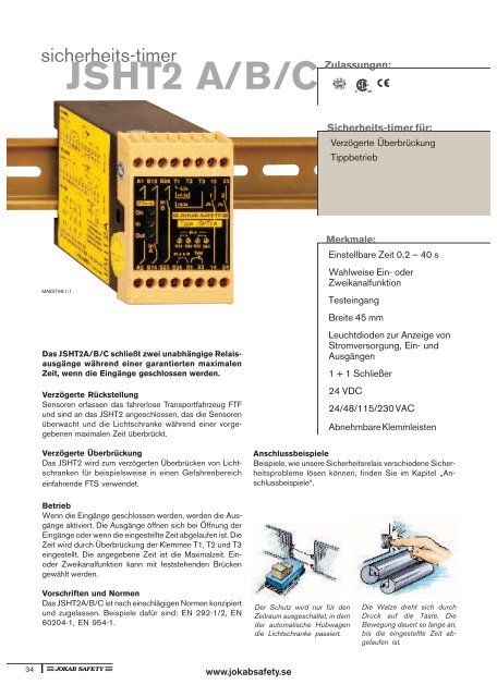 MASCHINEN- SICHERHEIT - MATTLE INDUSTRIE-PRODUKTE AG