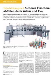 abfüllen dank Adam und Eva - MATTLE INDUSTRIE-PRODUKTE AG