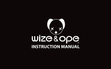 Get the WO watch instruction manual - Wize and Ope