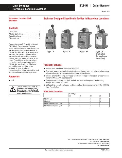 PG05C07TE - Eaton Canada