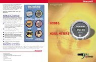 LCD Hour Meter Module - Honeywell Sensing and Control