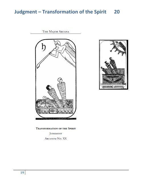 Study Guide to the Major Arcana and Archetypes ... - The Law of One