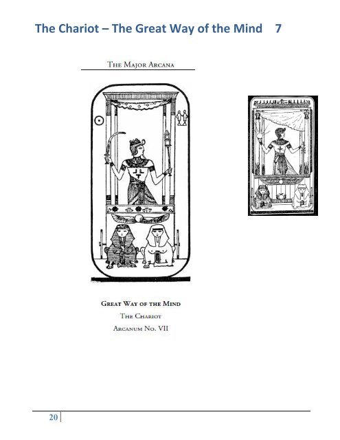 Study Guide to the Major Arcana and Archetypes ... - The Law of One