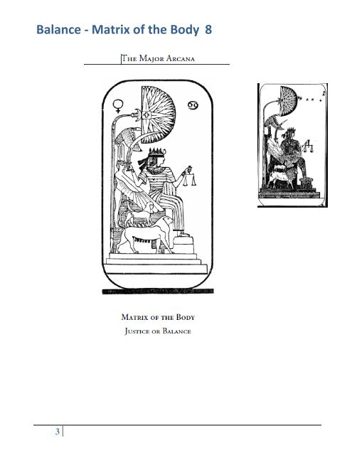 Study Guide to the Major Arcana and Archetypes ... - The Law of One