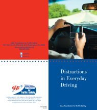 Distractions in Everyday Driving - AAA Foundation for Traffic Safety