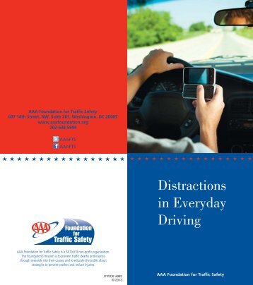 Distractions in Everyday Driving - AAA Foundation for Traffic Safety
