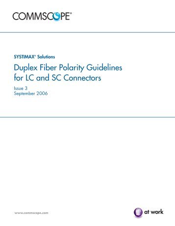 Duplex_Fiber_Polarity_Guidelines - CommScope