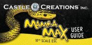 Mamba Max User Guide - Castle Creations