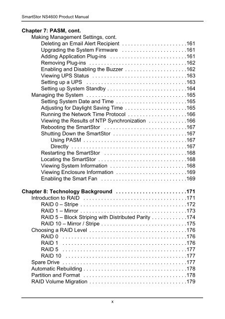 SmartStor NS4600 Product Manual - Promise Technology, Inc.