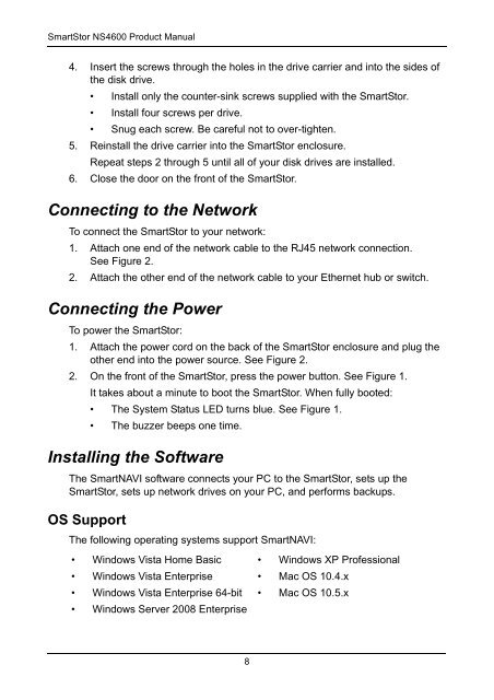 SmartStor NS4600 Product Manual - Promise Technology, Inc.