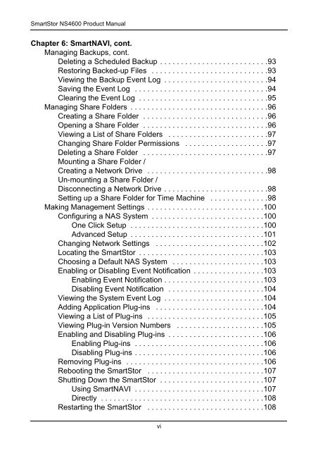 SmartStor NS4600 Product Manual - Promise Technology, Inc.