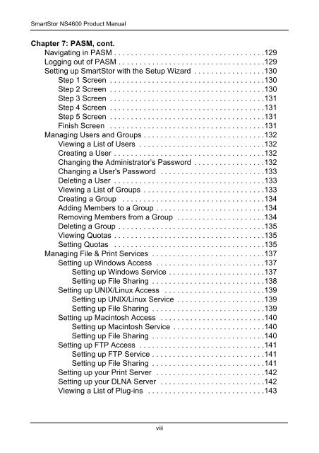 SmartStor NS4600 Product Manual - Promise Technology, Inc.