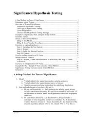 Significance Testing - Scholar