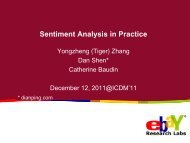 Sentiment Analysis in Practice Tutorial - Faculty of Computer Science