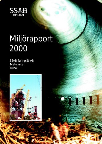 MiljÃ¶rapport 2000 - SSAB