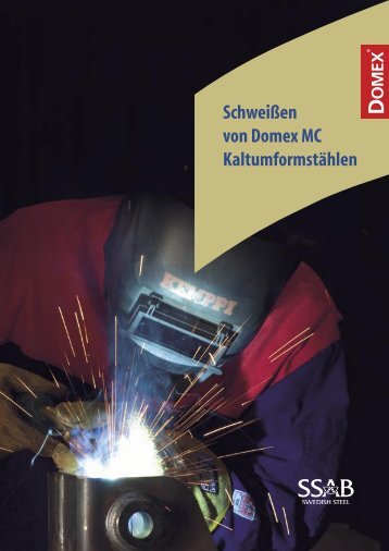 Schweißen von Domex MC Kaltumformstählen -  SSAB