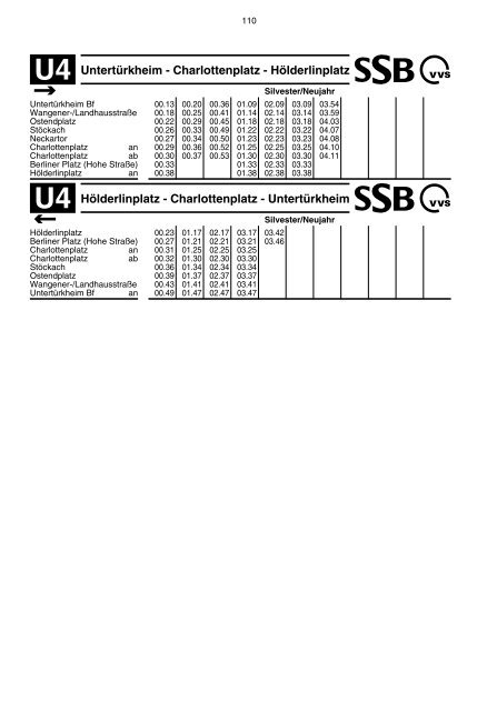 Wir fahren an Heilig Abend für Sie. - SSB