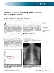 Shortness of breath while lying down - Canadian Medical ...
