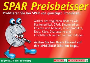 SPAR Schweiz - Preisbeisser