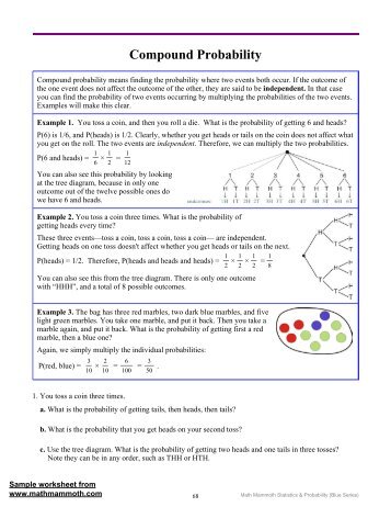 Compound Probability - Math Mammoth