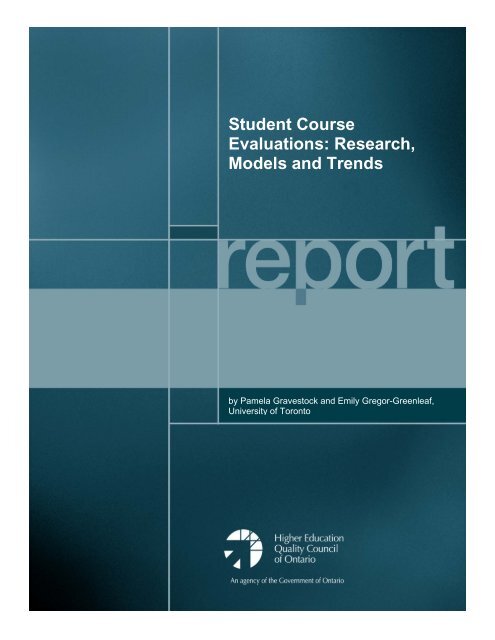 Course Evaluations Research Teaching amp Learning