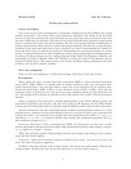 Business 35150 John H. Cochrane Outline and course ... - Faculty