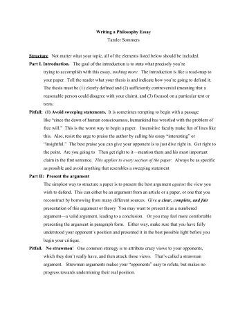 philosophy essay structure Joe cruz williams college ba williams college (in philosophy), williamstown, ma, 1991 my philosophical areas of specialization are epistemology, philosophy of mind, and philosophy of cognitive science. philosophy essay structure Joe cruz williams college ba williams college (in philosophy), williamstown, ma, 1991 my philosophical areas of specialization are epistemology, philosophy of mind, and philosophy of cognitive science.