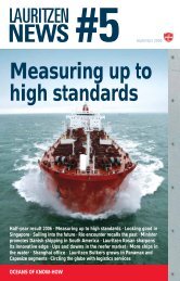 Measuring up to high standards - J. Lauritzen