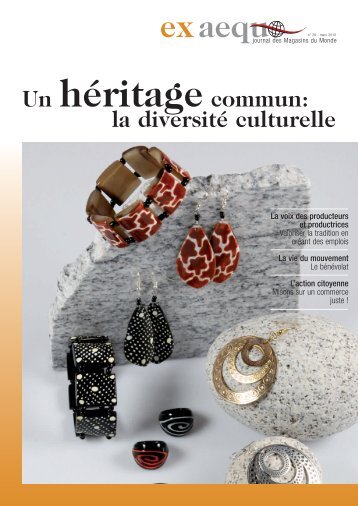 Un héritage commun: la diversité culturelle - Magasin du monde