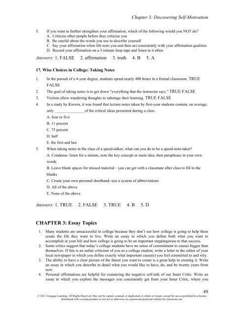 Chapter 3: Discovering Se