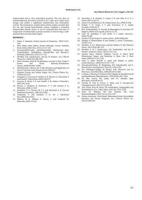 synthesis, characterization and biological activity of heterocyclic azo