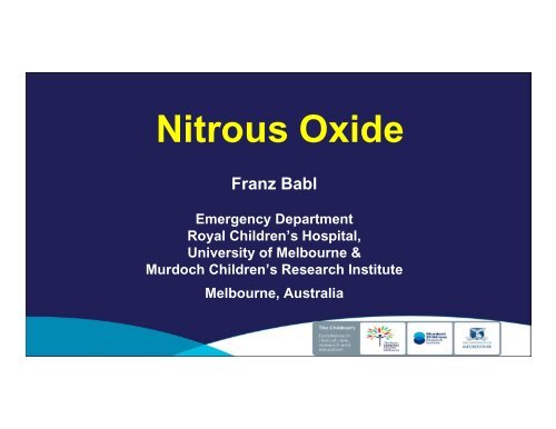 Nitrous Oxide - MCI