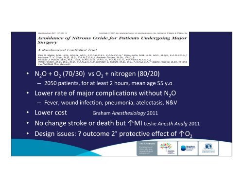 Nitrous Oxide - MCI