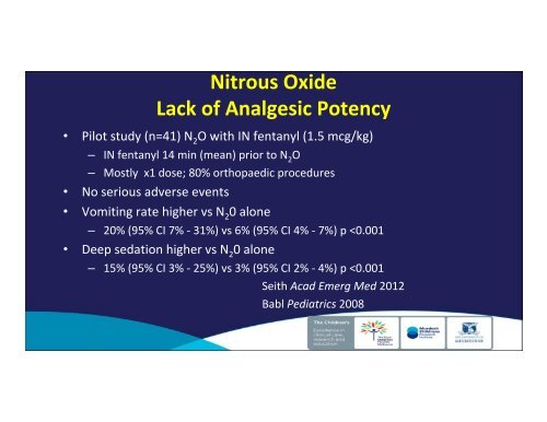 Nitrous Oxide - MCI