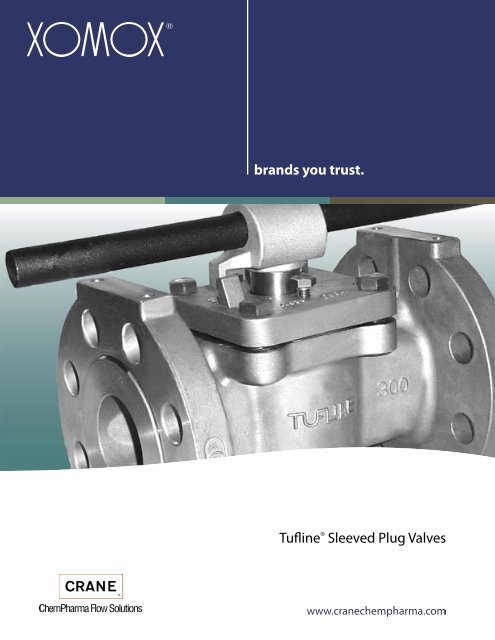 Xomox Tufline Sleeved Plug Valves