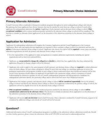 Cornell engineering admission essay