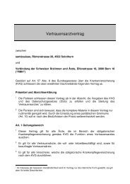 Vertrauensarztvertrag - Medizinische Gesellschaft Basel MedGes