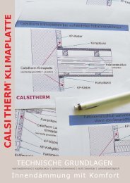 CALSITHERM KLIMAPLATTE - Haga