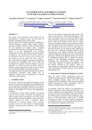 accommodating sub-orbital flights into the easa regulatory ... - Congrex